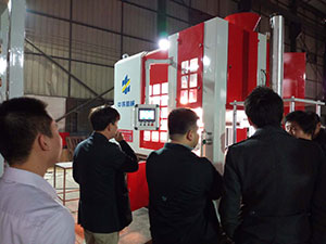 Z4555型號造型機出口韓國 Z4555型號造型機出口韓國